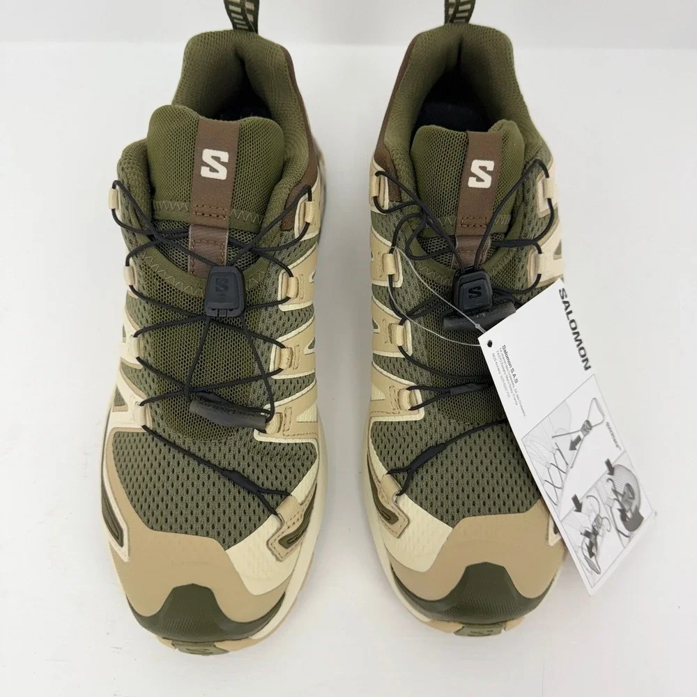 XA Pro 3D V9 Men Size 8 Trail Running Shoe Deep Lichen Green New in Box